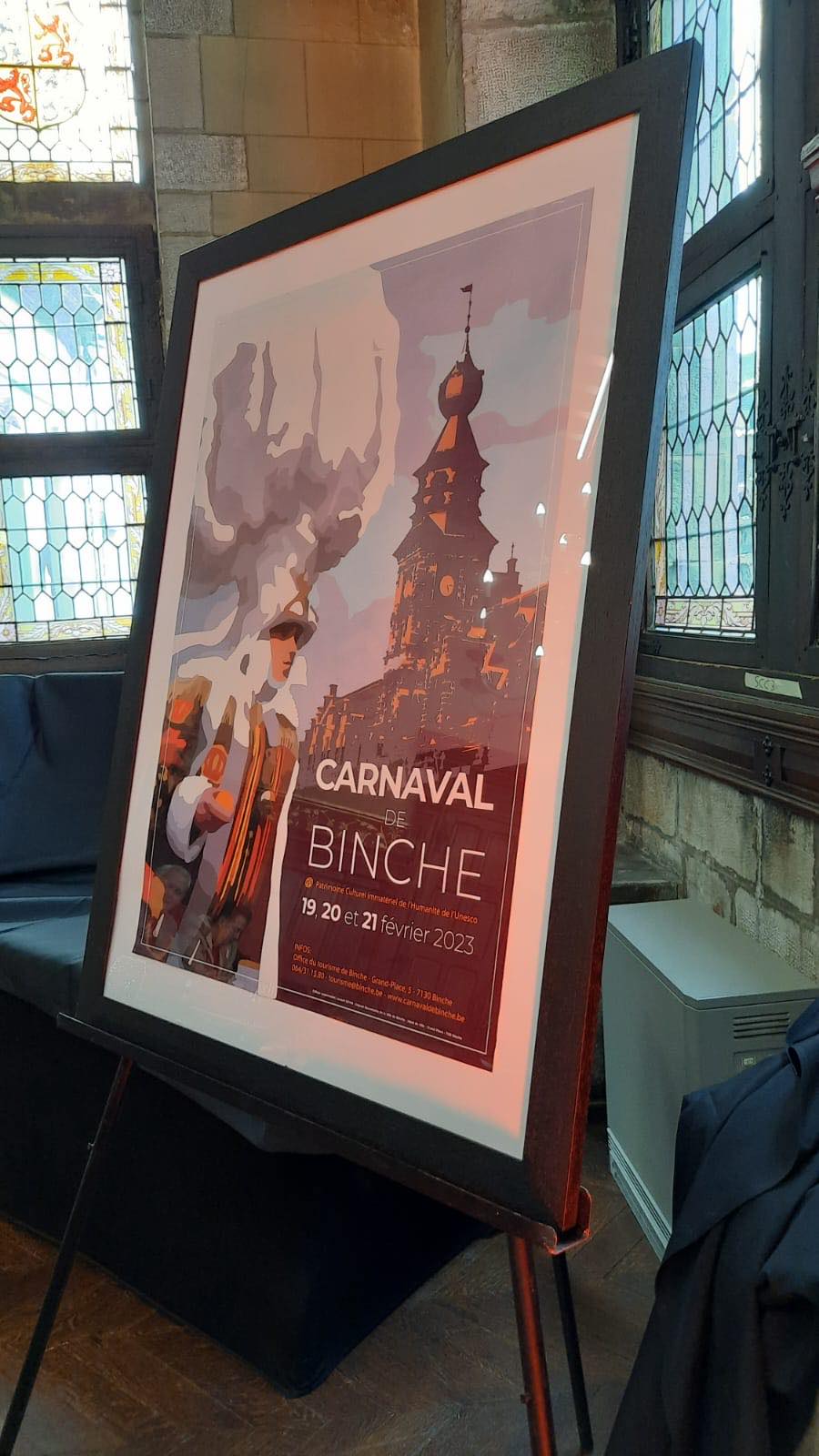 Binche : l'affiche du Carnaval dévoilée 