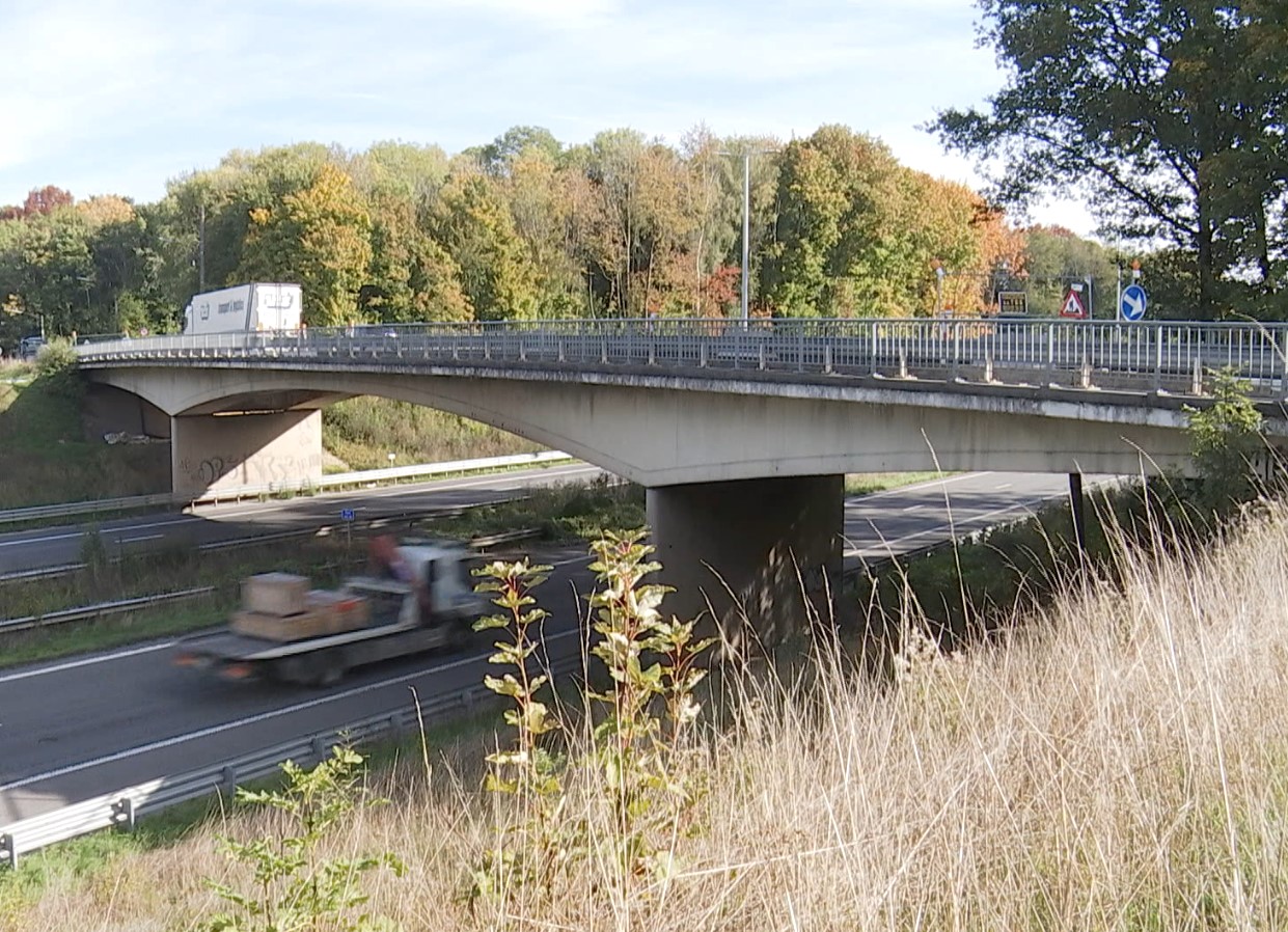 E42/A15 : fermeture du pont de l’échangeur n°20 «Houdeng-Goegnies»