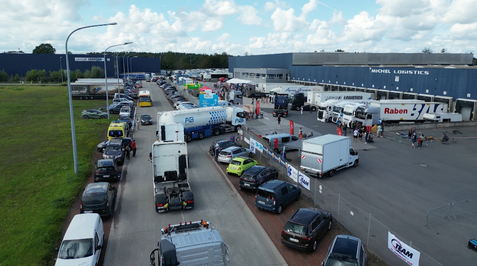 Sensibilisation à la pénurie de chauffeurs routiers durant le Truck Show