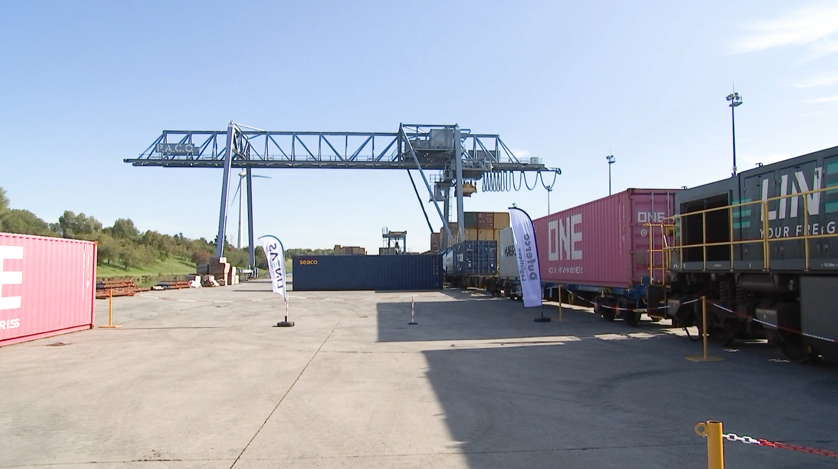 La Louvière : extension de Garocentre Trimodal