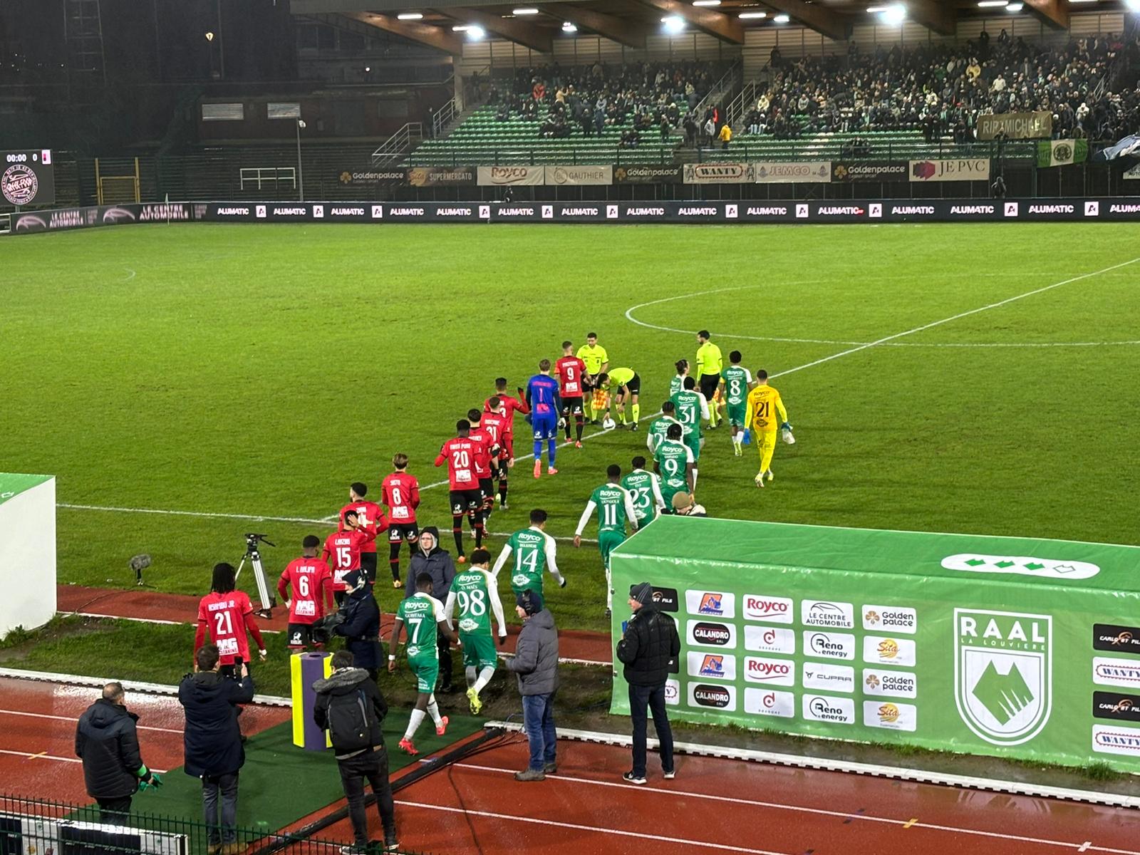 Match RAAL-RWDM : Un nul pour terminer l'année