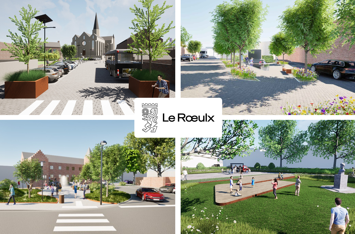 Le Roeulx : plusieurs chantiers de rénovation urbaine prévus en 2025 et 2026