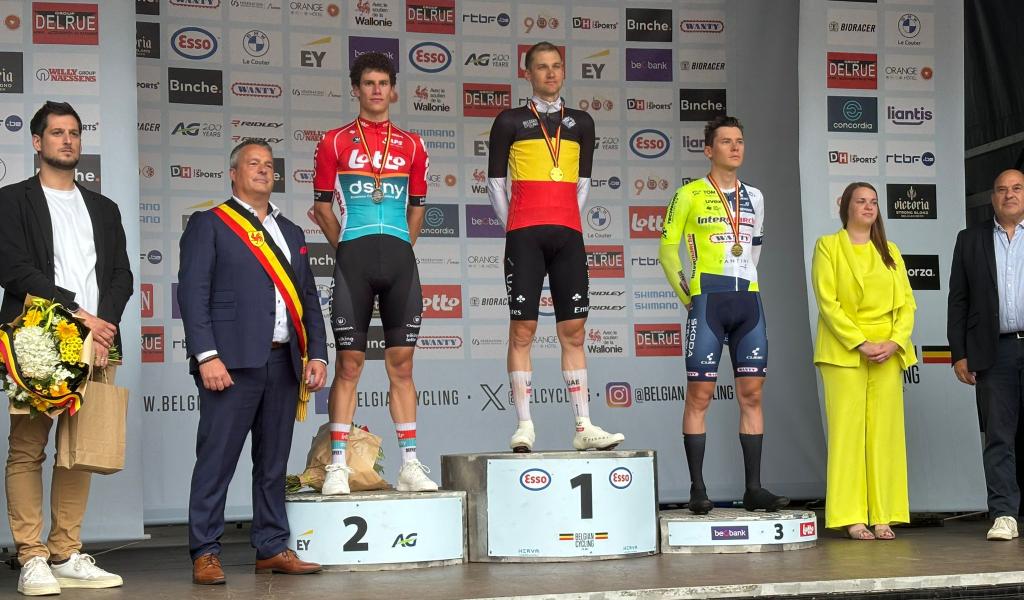 Wellens et Kopecky triomphent aux Championnats de Belgique de Contre-la-Montre