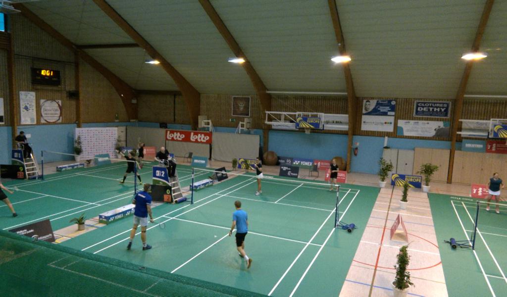 Ecaussinnes: le badminton club écaussinnois a organisé le championnat de Belgique