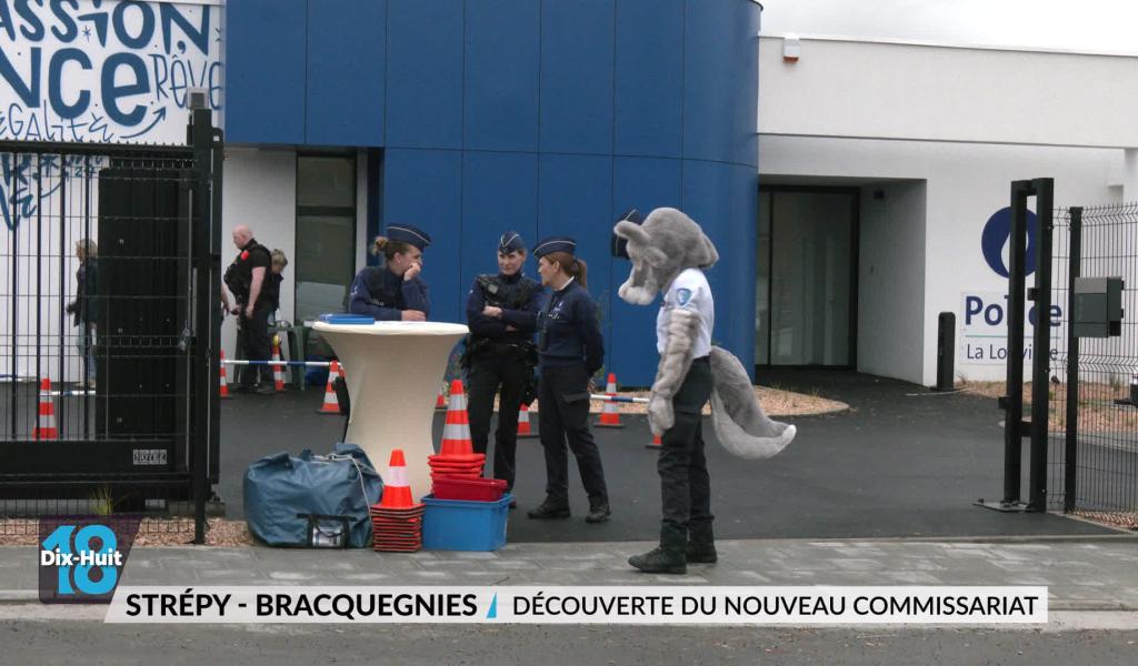 Strépy - Bracquegnies : le nouveau commissariat de proximité a ouvert ses portes au public