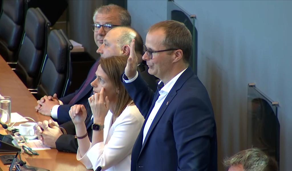 Politique : Maxime Daye a prêté serment au Parlement de Wallonie