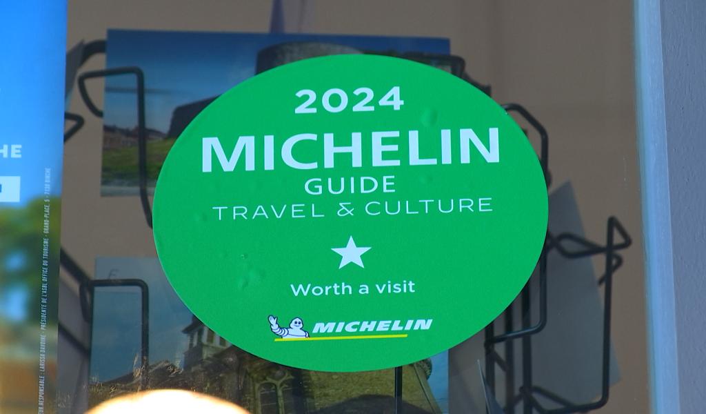 Binche : la ville a reçu une étoile au guide vert Michelin