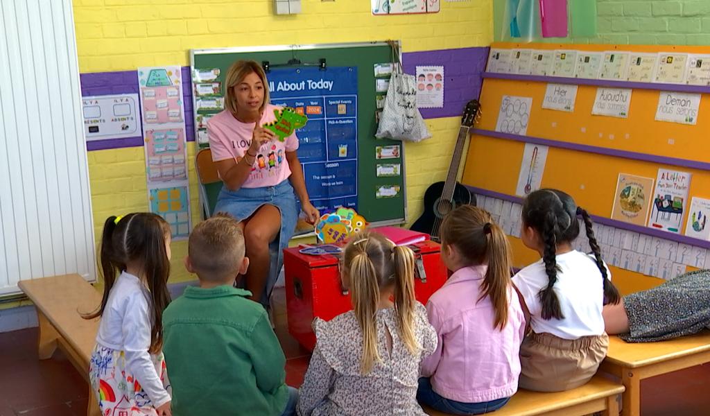 Leval : une nouvelle classe en immersion à l'école du Château Trigallez