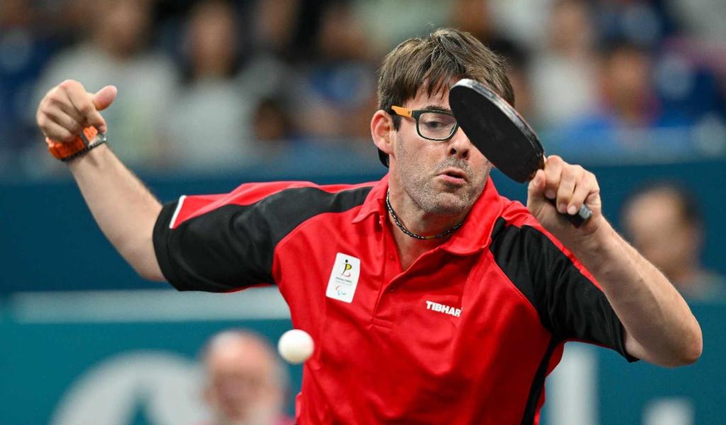 Tennis de table : Marc Ledoux éliminé en 1/8è à Paris