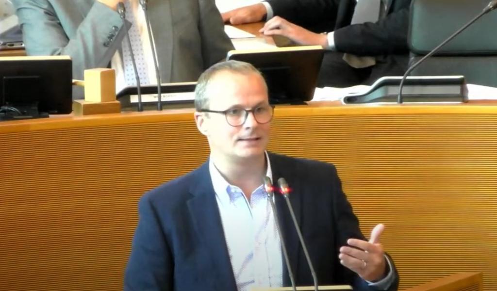 Politique : Maxime Daye (MR) a pris ses fonctions au Parlement de Wallonie