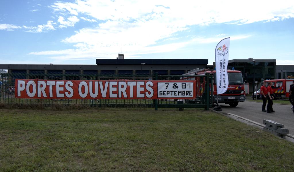 La Louvière: portes ouvertes du poste de secours