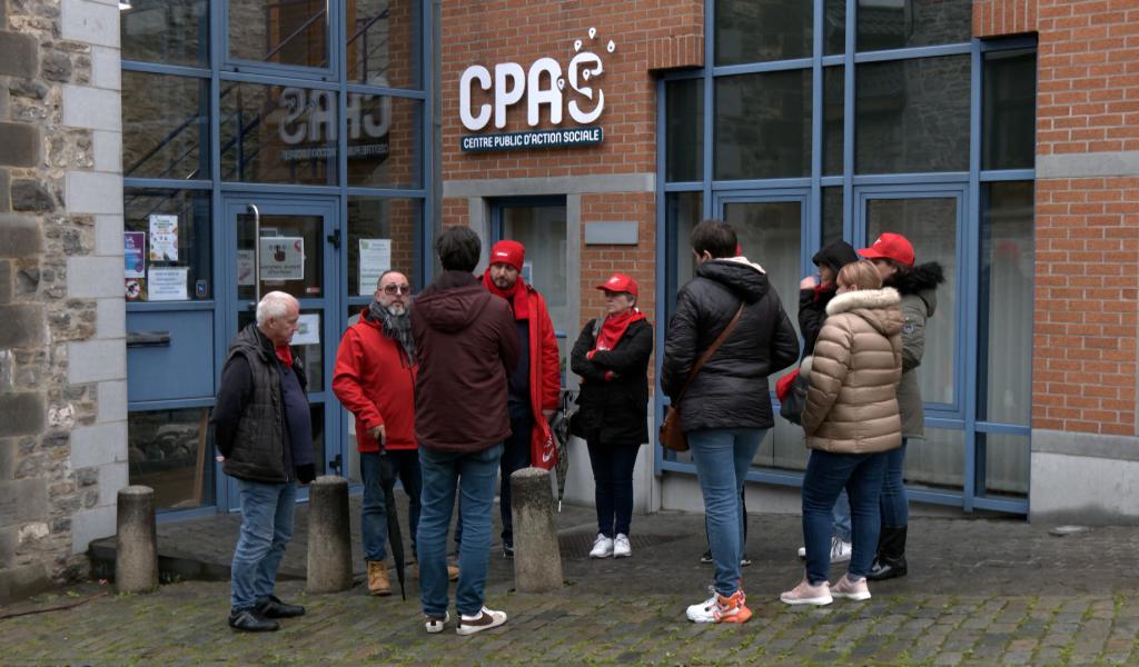 Seneffe : Le service d'aide aux familles du CPAS est en grève