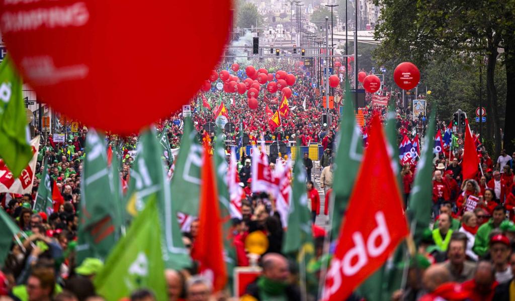 Manifestation du secteur non-marchand ce 7 novembre à Bruxelles