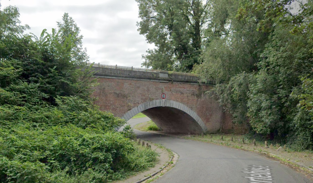 Binche : rénovation du pont de la rue d’Hurtebise