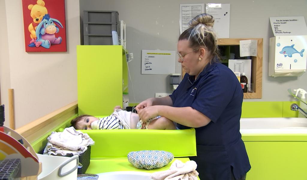 Soignies : des couches plus écologiques à la crèche