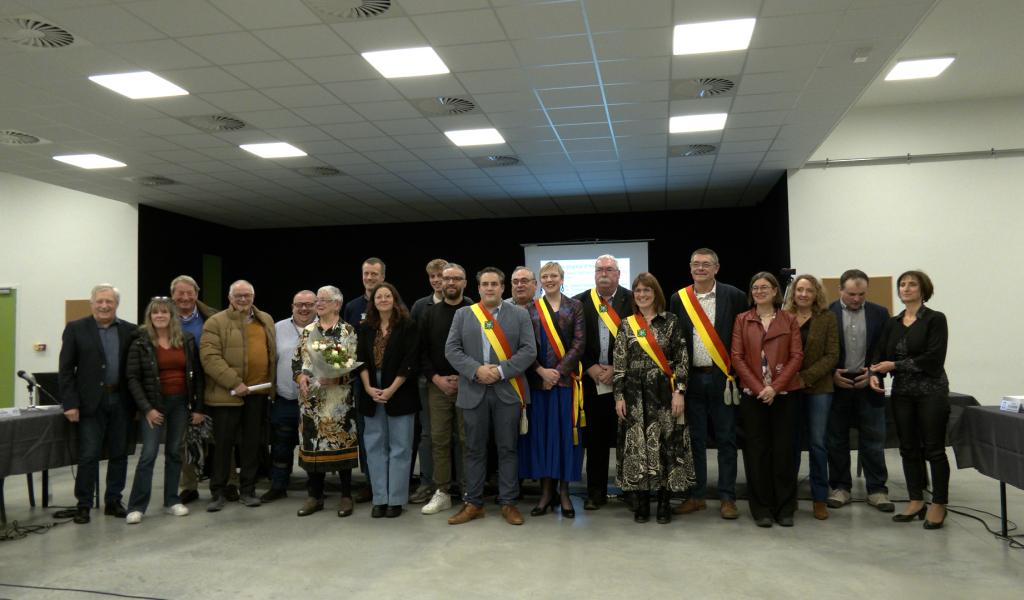 Estinnes: le nouveau Conseil communal a pris ses quartiers