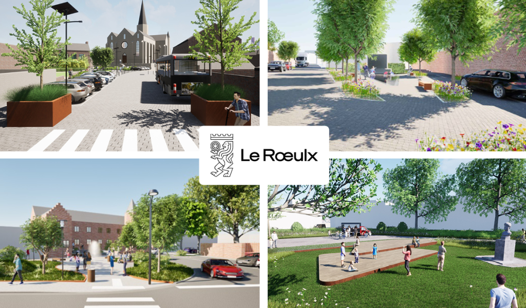 Le Roeulx : plusieurs chantiers de rénovation urbaine prévus en 2025 et 2026