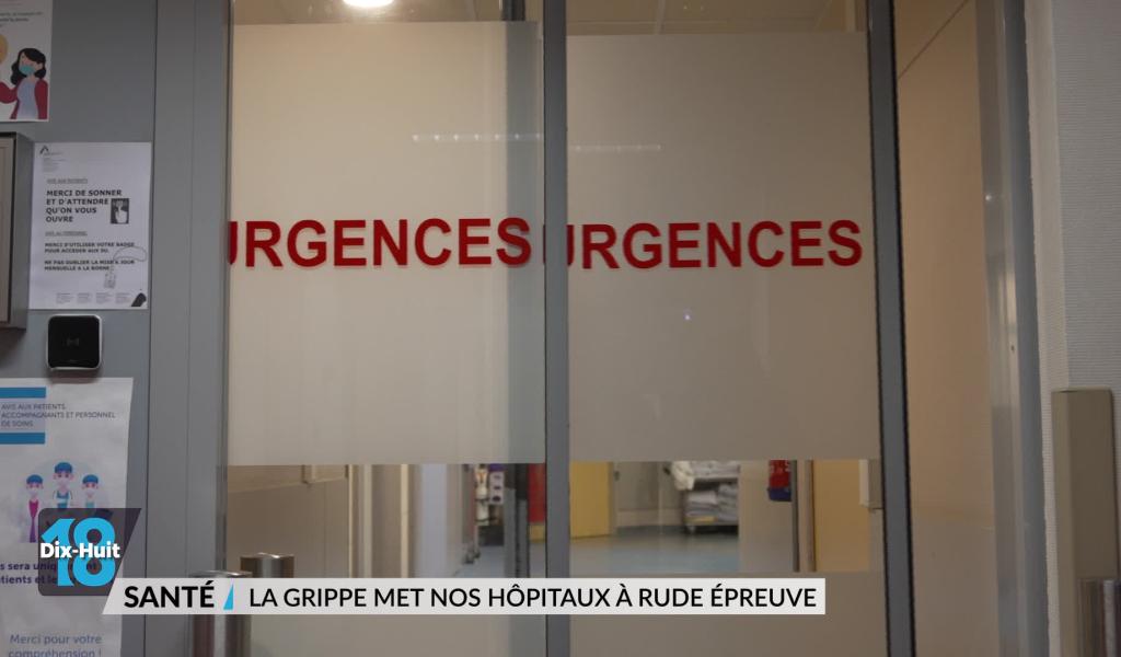 Santé : la grippe met nos hôpitaux à rude épreuve