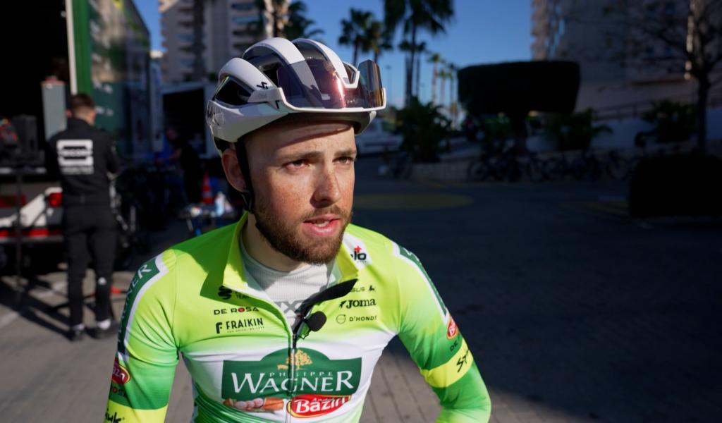 Cyclisme : Louka Matthys en stage à Calpe