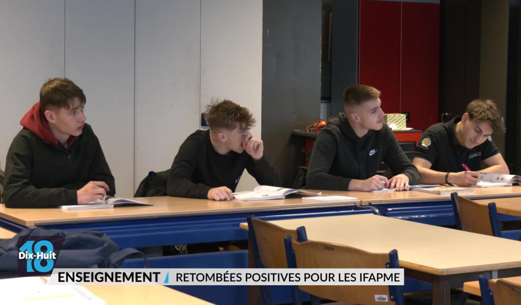 Réformes de l'enseignement : des retombées positives pour les IFAPME