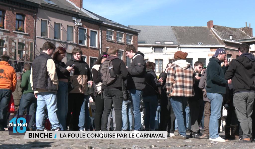 Binche : la foule conquise par le Carnaval