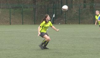 Football féminin : Amandine Cauchie à l'Union Saint Ghislain-Tertre Hautrage