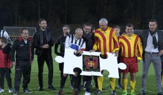 Morlanwelz: inauguration du nouveau terrain synthétique de football