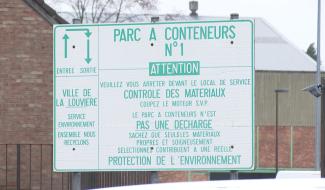 La Louvière : du changement pour les parcs à conteneurs