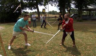 Les Bincium Games à Binche