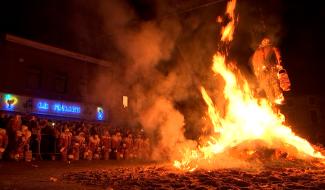 La Louvière : les dernières lueurs du Laetare