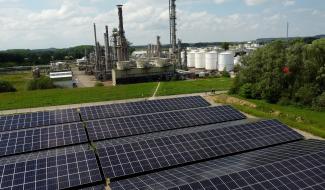 Feluy : un 1er champ de panneaux photovoltaïques