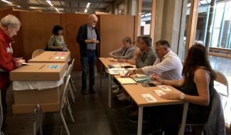 Soignies : à l'ouverture des bureaux de vote