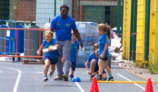 La Louvière : de l'athlétisme en famille