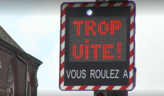 La Louvière : installation de nouveaux radars préventifs