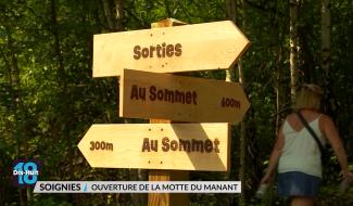 Ouverture de la Motte du Manant à Soignies