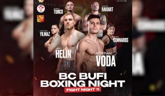 Boxe : gala des Bufi à Tubize