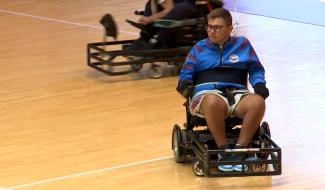 Foot fauteuil: Les Mec's en pleine progression