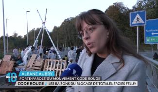 Code Rouge : les raisons du blocage de TotalEnergies Feluy