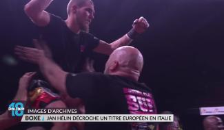 Boxe: Jan Hélin décroche un titre européen en Italie