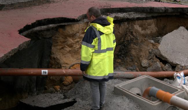 Casteau : Les travaux du trou karstique débuteront fin juin