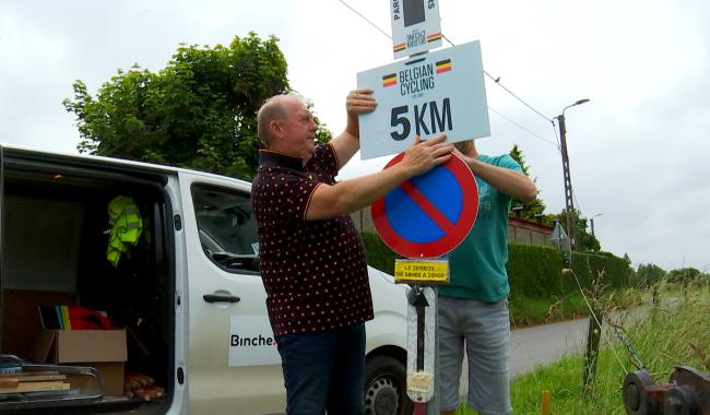 Binche : La ville est prête pour le départ du championnat de Belgique de contre-la-montre