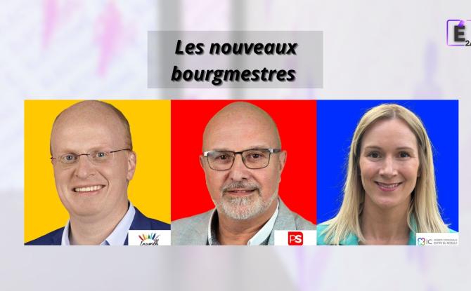 Trois nouveaux bourgmestres confirmés pour la région du Centre