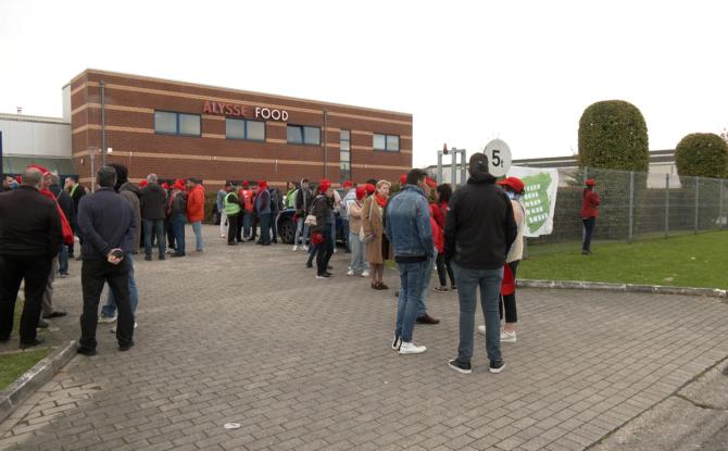 Seneffe : les négociations sont toujours au point mort chez Alysse Food